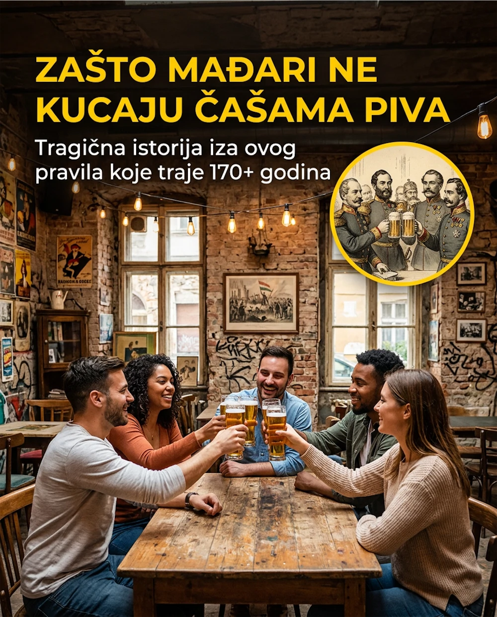 Zanimljivosti o Budimpešti: Zašto Mađari nikada ne kucaju čašama piva kada nazdravljaju