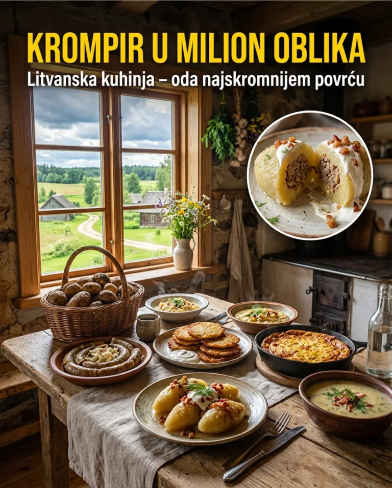 Putovanje u Litvaniju: Zašto je njihova kuhinja bazirana na krompiru u milion oblika