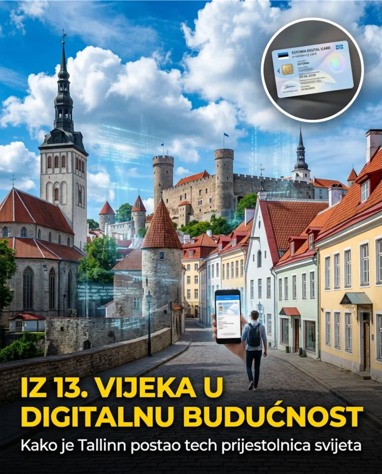 Zanimljivosti o Tallinnu: Kako je grad iz 13. vijeka postao digitalna prijestolnica svijeta