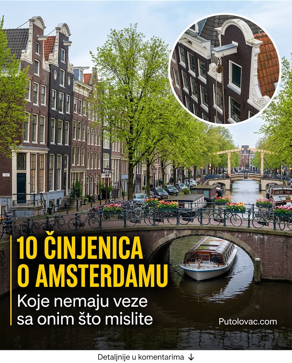 Zanimljivosti o Amsterdamu: 10 činjenica koje nemaju veze sa onim što mislite