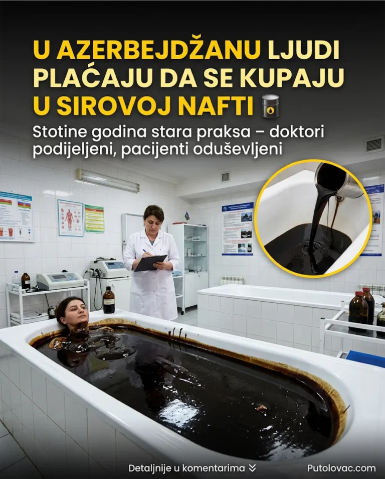 Neobični spa tretmani: Zašto ljudi u Azerbejdžanu plaćaju da se kupaju u sirovoj nafti