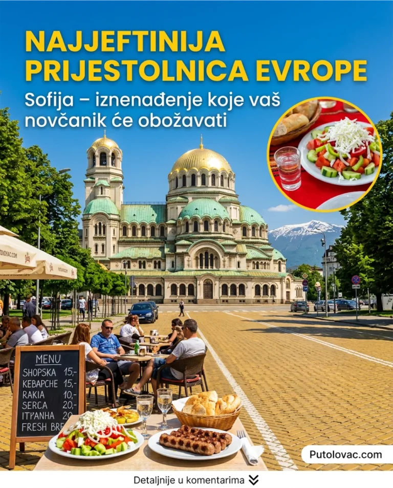 Zanimljivosti o Sofiji: Najjeftinija evropska prijestolnica koja iznenađuje