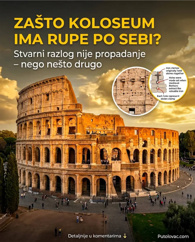 Putovanje u Rim: Zašto Koloseum ima rupe po sebi i koji je njihov stvarni razlog