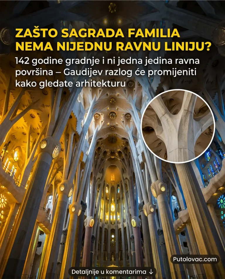 Zanimljivosti o Barceloni: Zašto Gaudijeva Sagrada Familia nema nijednu ravnu liniju