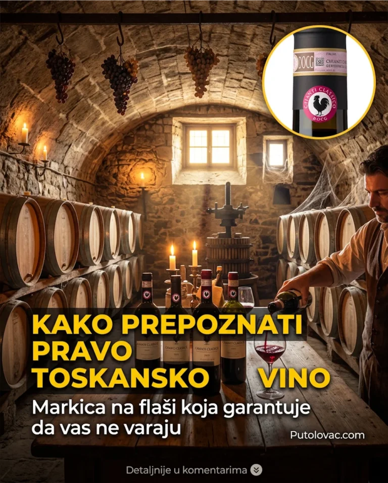 Toskanska vina: Kako prepoznati pravu markicu na flaši koja garantuje da vas ne varaju