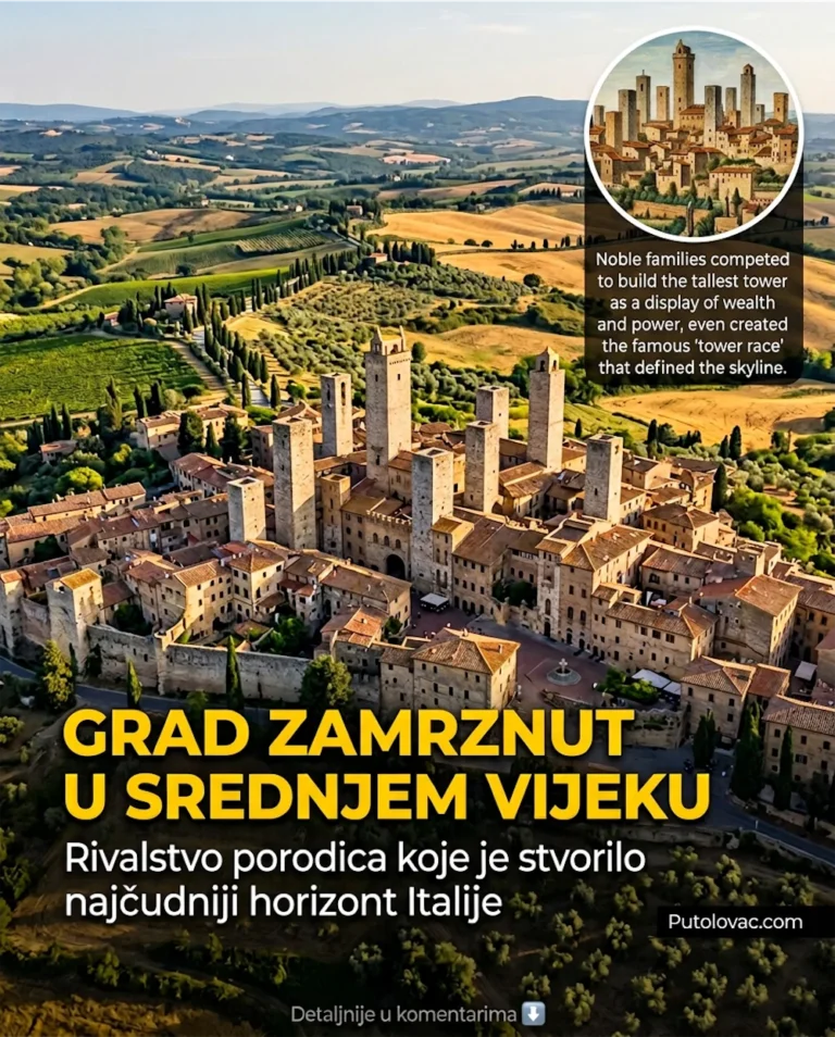 Putovanje u Toskanu: Nevjerovatna priča o gradu koji je zamrznut u srednjem vijeku zbog rivalstva