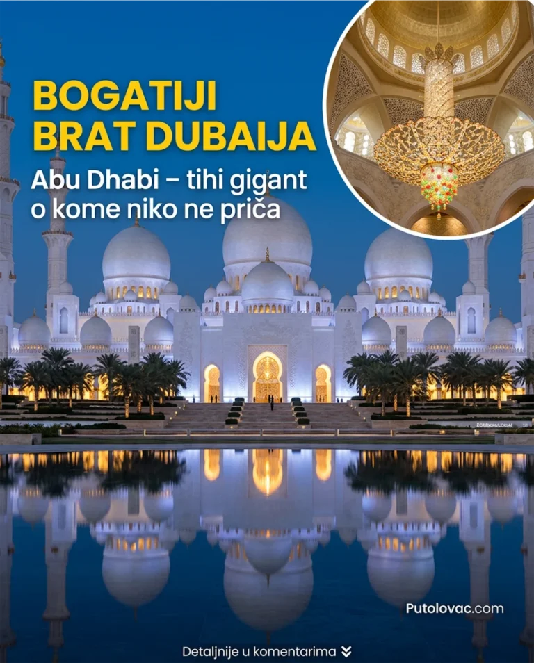 Zanimljivosti o Abu Dhabiju: Bogatiji brat Dubaija o kome niko ne priča