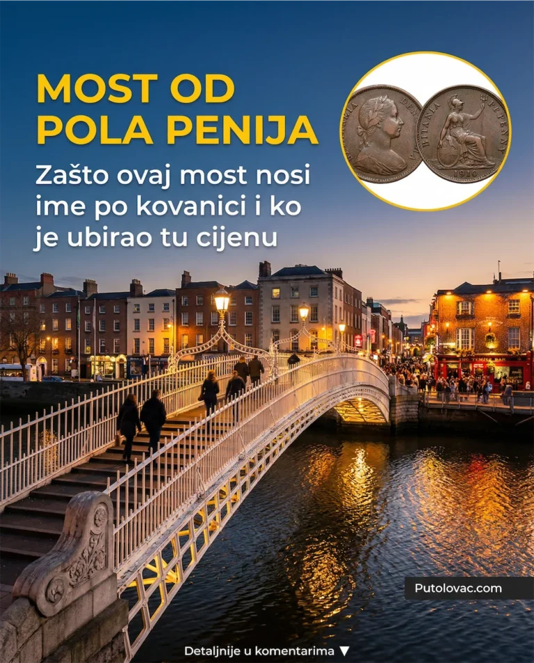 Dublinski mostovi: Zašto jedan od njih nosi ime po kovanici od pola penija