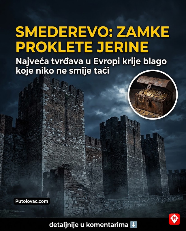Blago Proklete Jerine koje leži pod temeljima tvrđave, zaštićeno smrtonosnim zamkama