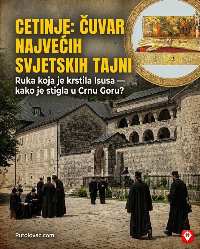 Cetinjski manastir: Čuvar svetinja koje su prešle put preko cijele planete