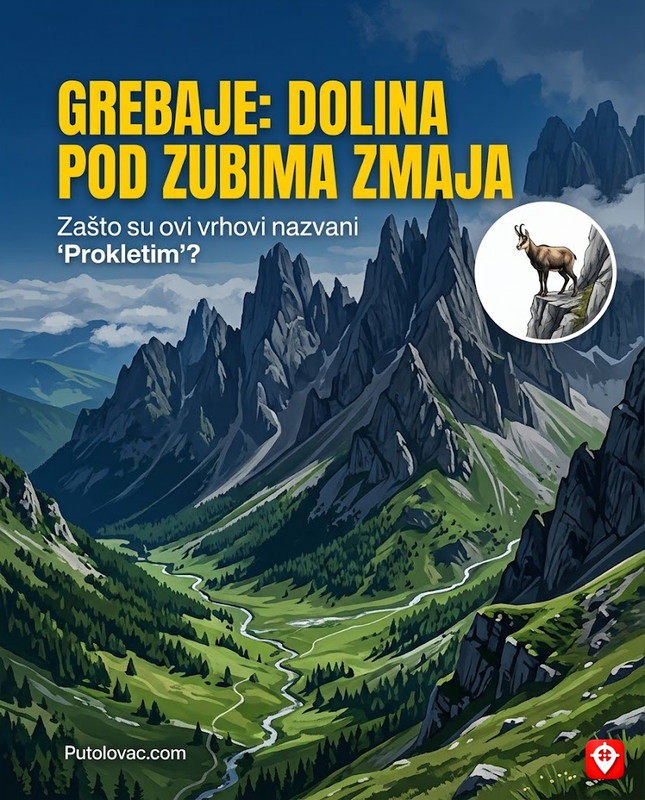 Grebaje: Dolina tišine pod zubatim sjenkama ‘prokletih’ planina