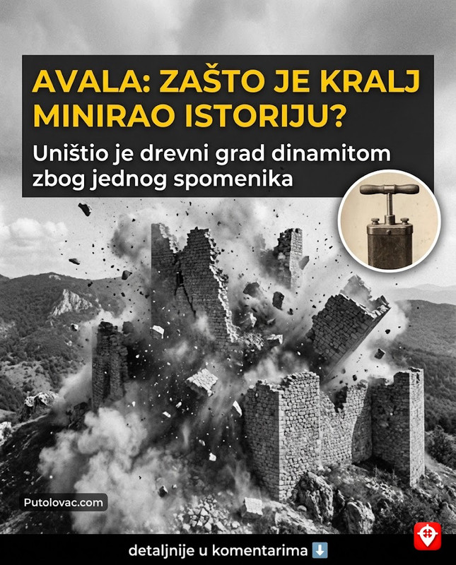 Zaboravljeni grad Žrnov: Zašto je kralj Aleksandar dinamitom srušio istoriju Avale?