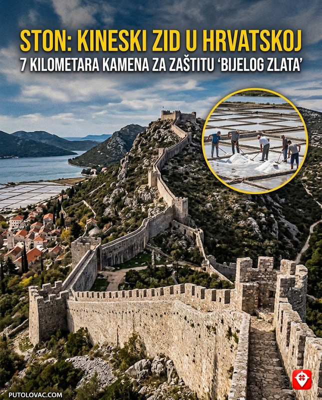 Stonske zidine: Evropski kineski zid koji je čuvao bijelo zlato vrednije od dragulja