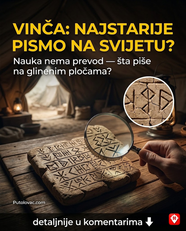 Vinčanska zagonetka: Podno grijanje i nepročitano pismo