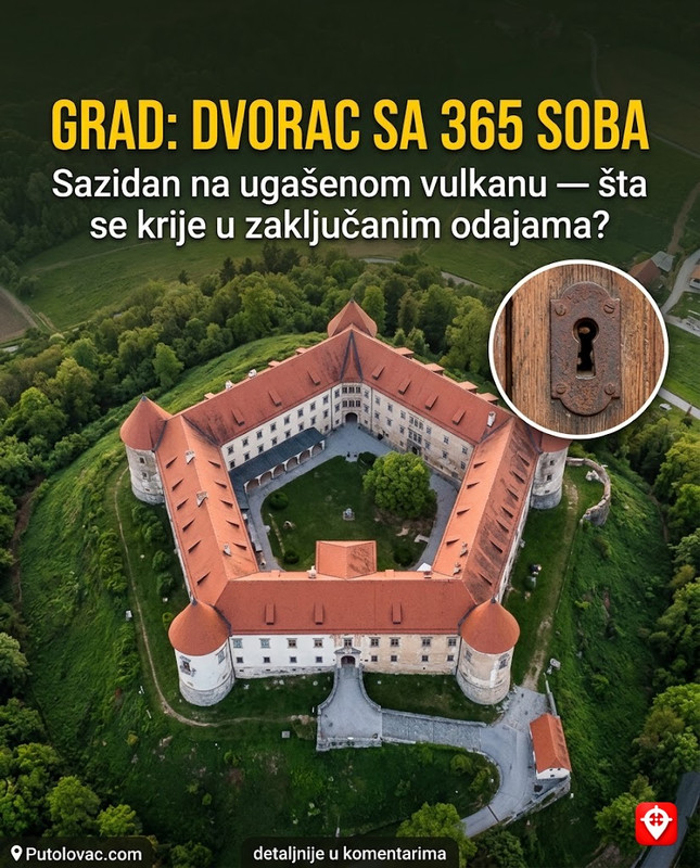 Dvorac Grad u Goričkom: 365 soba na rubu ugašenog vulkana
