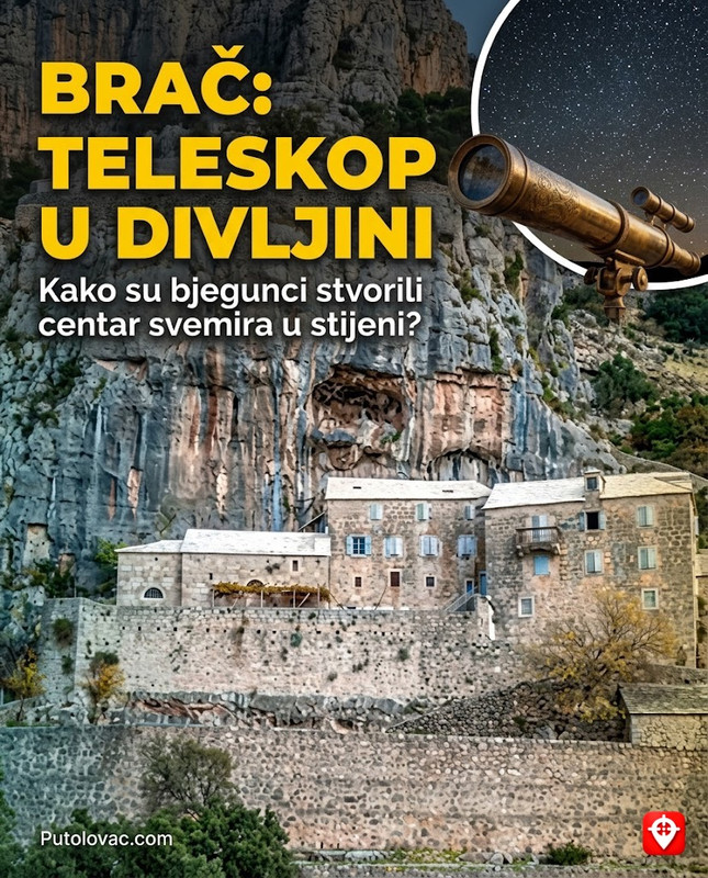 Pustinja Blaca: Samostan uklesan u stijenu do kojeg su teleskopi stizali na leđima mazgi