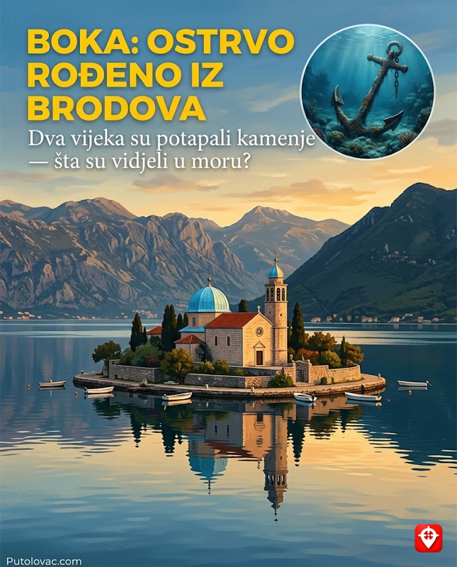 Ostrvo koje su pomorci napravili od potopljenih brodova i kamenja nakon što su vidjeli čudo