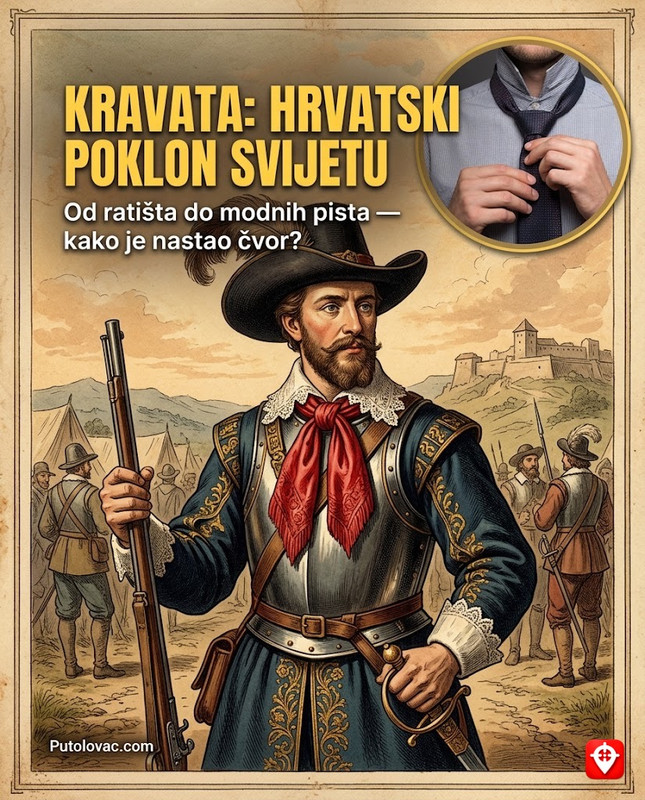 Priča o kravati: Kako su hrvatski vojnici nenamjerno osvojili modni svijet Pariza