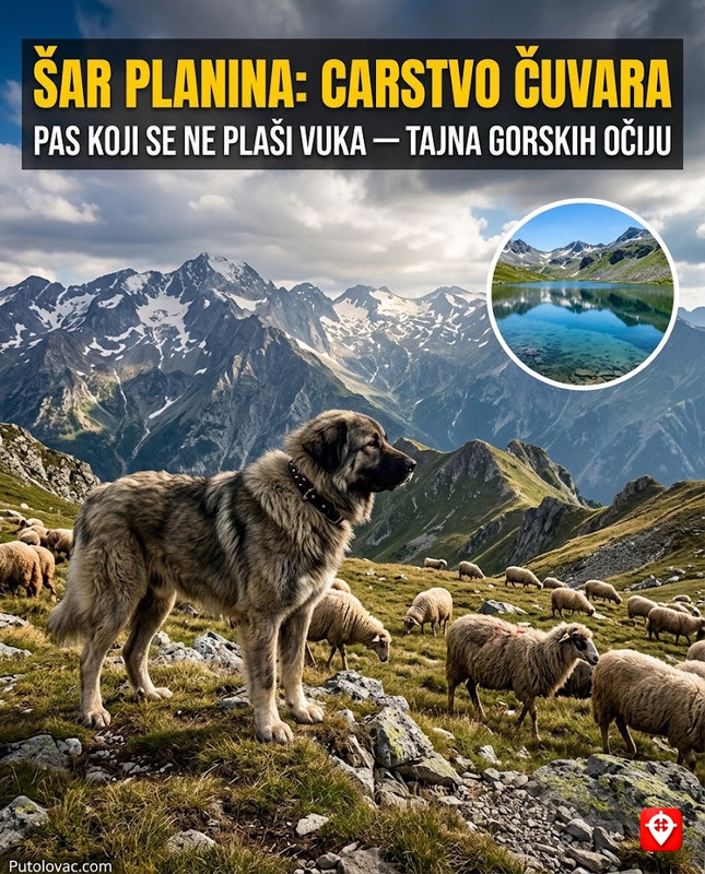 Šar-planina: Gorske oči i legendarni čuvar koji se ne boji ni vuka ni medvjeda