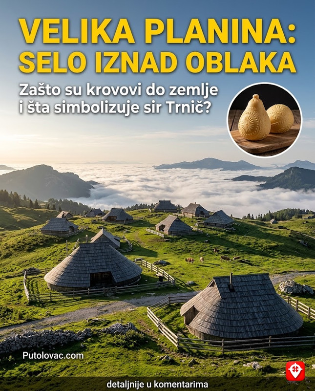 Velika Planina: Selo gdje krave imaju pogled od milion dolara