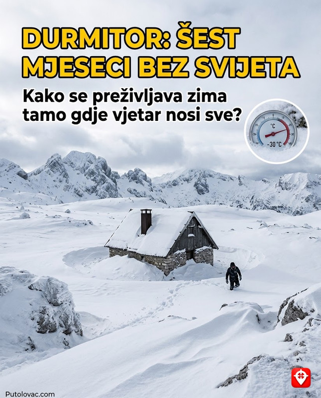 Durmitor: Pustinja od leda gdje se preživljavanje učilo iz tišine