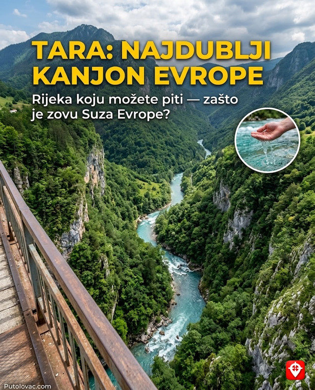 Rijeka koja je toliko čista da je možete piti cijelim njenim tokom, a zovu je ‘Suza Evrope’
