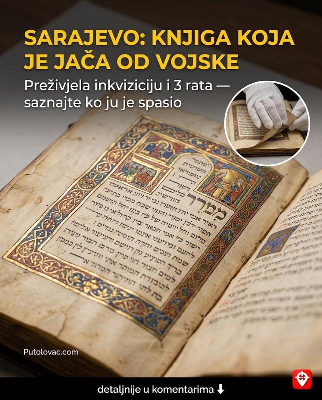 Sarajevska Hagada je preživjela tri rata jer su je skrivali ljudi koji po pravilima nisu smjeli ni da je dotaknu