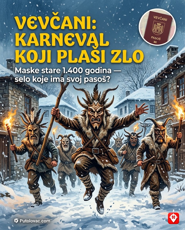 Selo u kojem se svake godine održava maskenbal strašniji od svakog horor filma