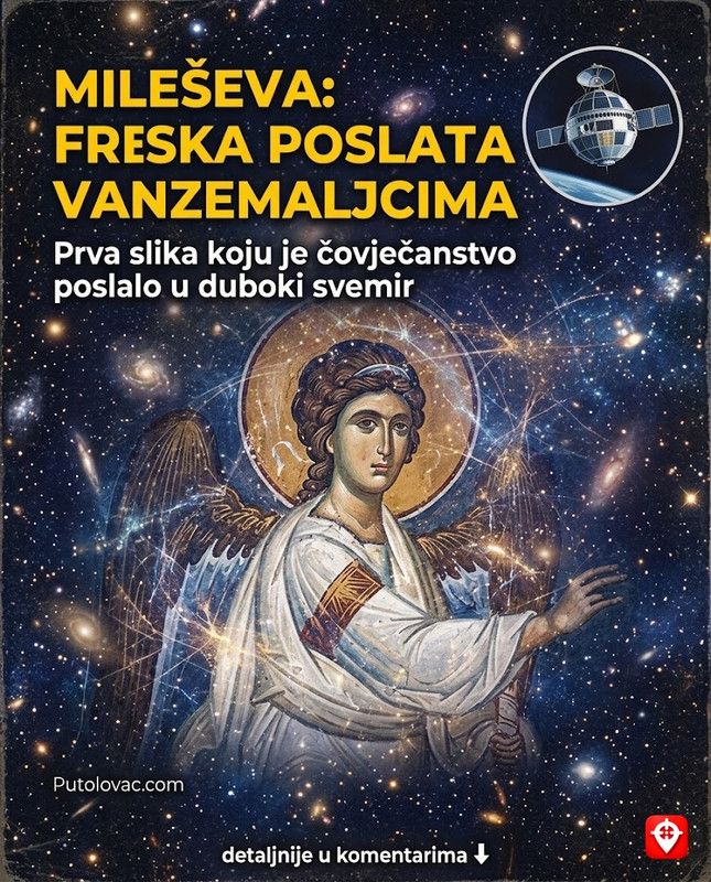 Srpska freska koja je bila prvi ljudski glas poslat prema vanzemaljcima
