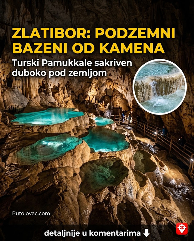 Tirkizne kade sakrivene duboko pod zemljom koje izgledaju kao pamučni dvorci