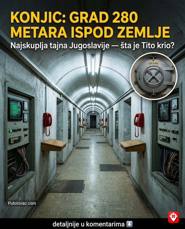Titov bunker je bio najskuplja tajna Jugoslavije, a danas unutra radi jedna stvar koja nikada nije trebala biti uključena