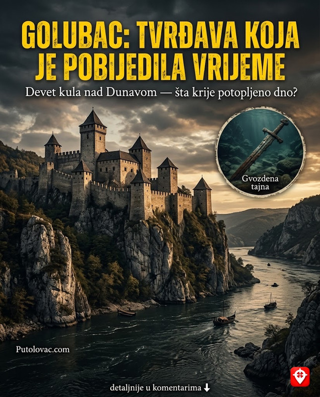 Golubac: Tvrđava koja izranja iz Dunava