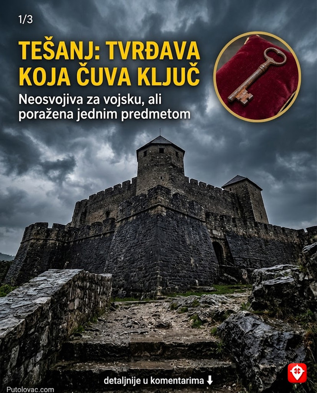 Tvrđava u Tešnju je bila neosvojiva za vojske, ali je kapitulirala pred jednim predmetom koji je danas izložen unutar njenih zidina