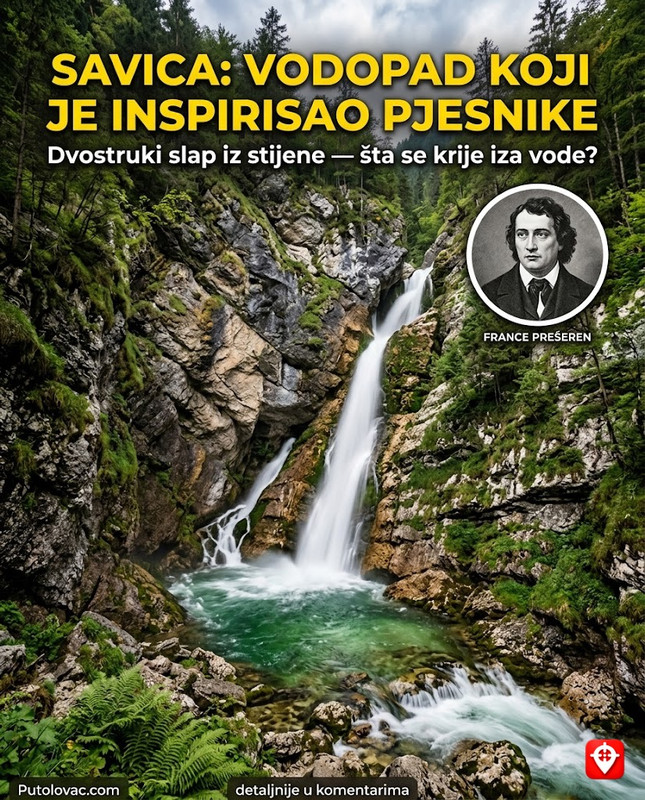 Vodopad Savica: Dvostruki krak tečnog srebra koji je postao duša slovenačkog naroda