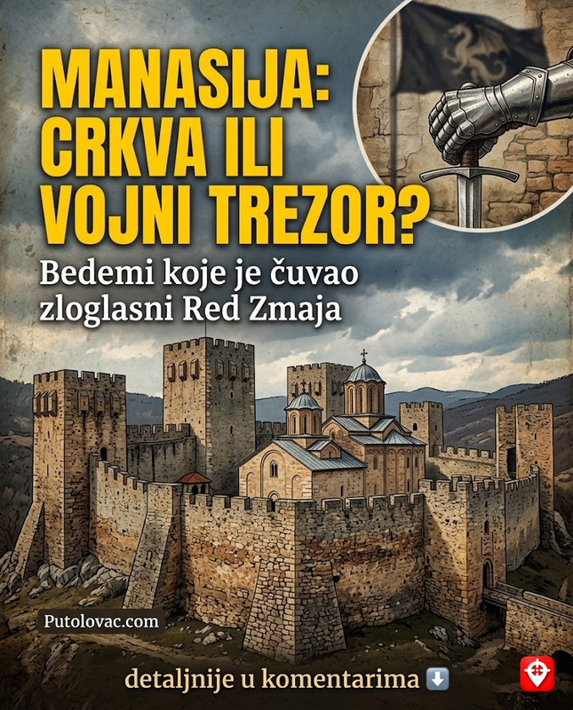 Vojni trezor sakriven u manastiru koji su čuvali najopasniji vitezovi Evrope
