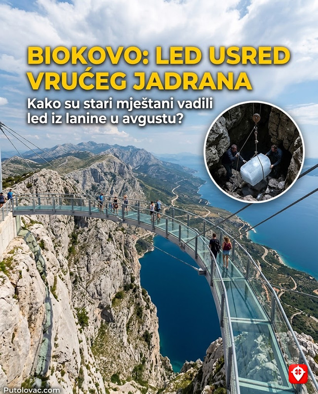 Biokovo i njegove lednice: Prirodni zamrzivači iz kojih se led nosio na užareni pijesak