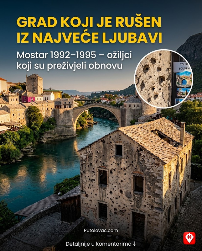 Mostar 1992–1995: Jedini grad u istoriji koji je u isto vrijeme branjen i namjerno rušen od strane onih koji su ga voljeli