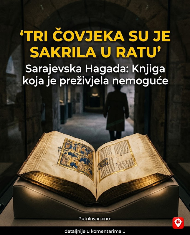 Najčuvanija knjiga Sarajeva: Tri čovjeka su je sakrila u ratu — i nijedan nije znao za ostalu dvojicu