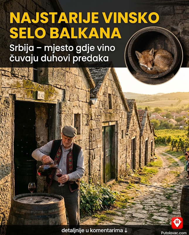 Najstariji vinski podrumi Balkana kriju se u srpskom selu — i UNESCO je tek nedavno otkrio da postoje