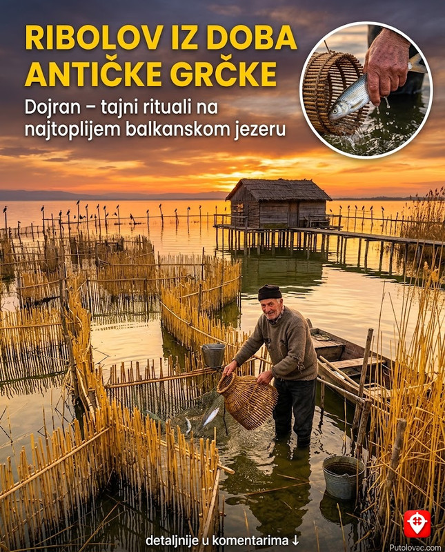 Najtoplije jezero na Balkanu: Ribari ga love na isti način kao što su to radili u antičkoj Grčkoj — i tvrde da ne postoji bolji