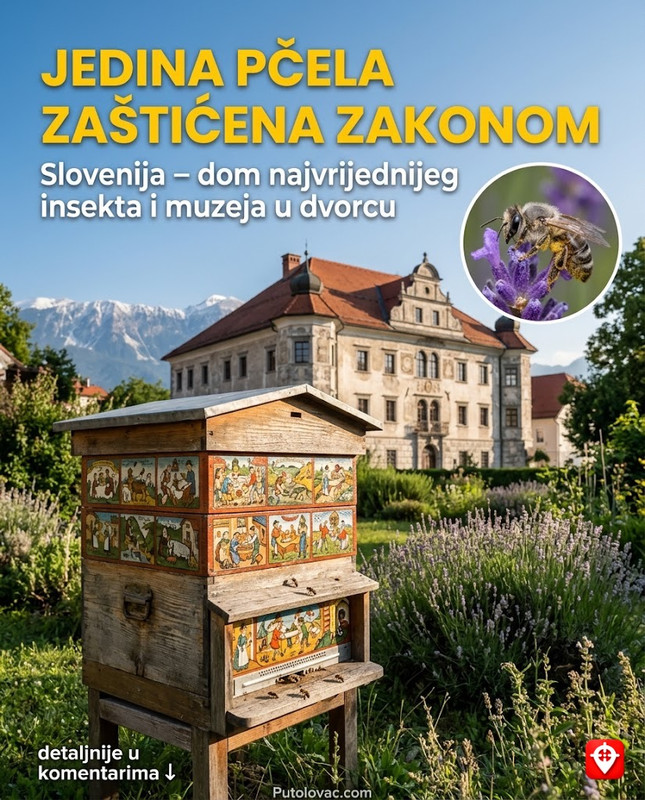 Jedina pčela u Evropi zaštićena nacionalnim zakonom dolazi iz Slovenije — i postoji muzej posvećen isključivo njoj