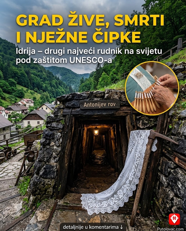 Mali slovenski gradić krije drugi najveći rudnik žive ikad otvoren: 500 godina kopanja i UNESCO zaštita kao nagrada