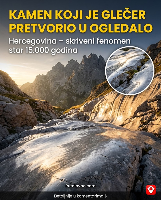 Skrivena klisura u Hercegovini: Kamen na dnu uglačao je glečer koji je nestao prije 15.000 godina