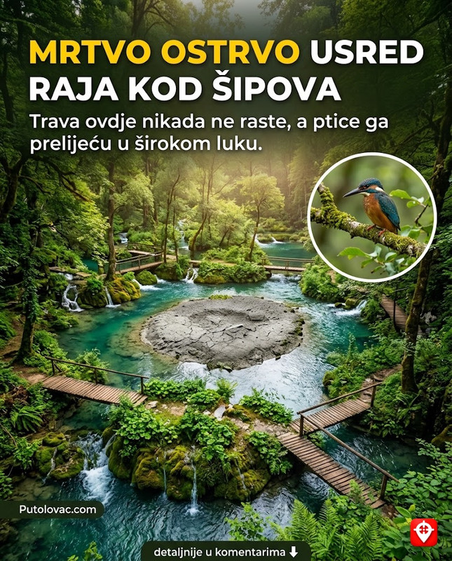 Janjske otoke kod Šipova: Prirodni lavirint gdje rijeka pravi stotine ostrva, ali na jednom ostrvu trava nikada ne raste, a ptice ga zaobilaze. - Rezervat prirode gdje se rijeka Janj razliva u brojne rukavce. Postoji jedno "mrtvo ostrvo" bogato sedimentima koji onemogućavaju rast vegetacije, a miris tih sedimenata odbija ptice.