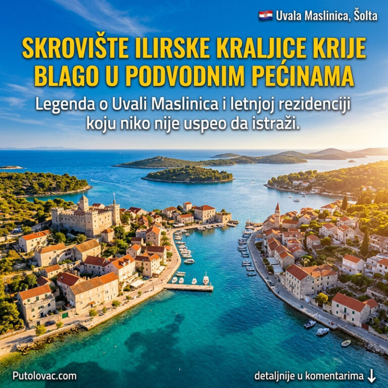 DA LI JE OVO MESTO GDE KRIJE TAJNO BLAGO? Ostrvo u Jadranu krije podvodne pećine i tajnu moćne ilirske kraljice! 😱👑⚓