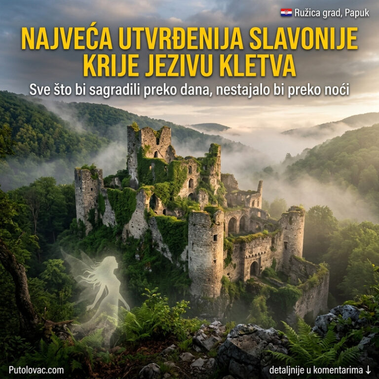 DA LI JE OVO MESTO PROKLETO? Najveća slavonska tvrđava krije jezivu legendu o kažnjenoj vili! 🏰🧚♀️