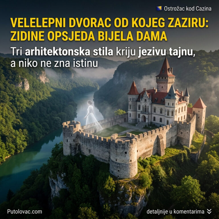 DVORAC KOJI KRIJE MISTERIJU BELE DAME: Šta se zapravo dešava unutar zidina ovog bosanskog čuda?! 🏰👻