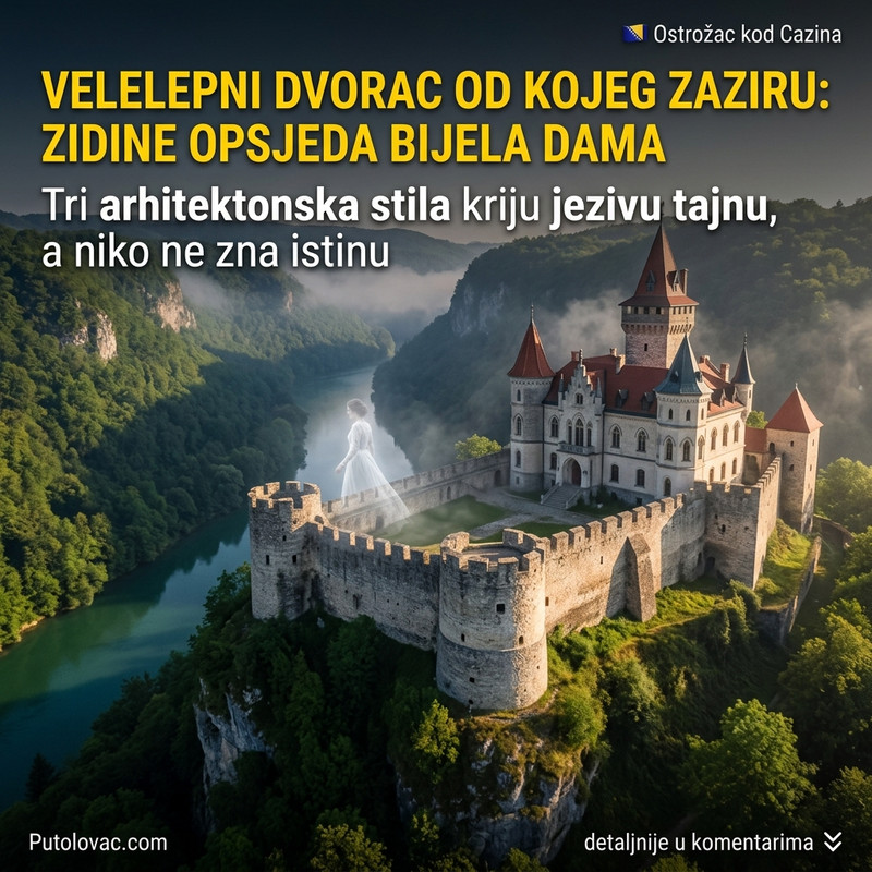 DVORAC KOJI KRIJE MISTERIJU BELE DAME: Šta se zapravo dešava unutar zidina ovog bosanskog čuda?! 🏰👻