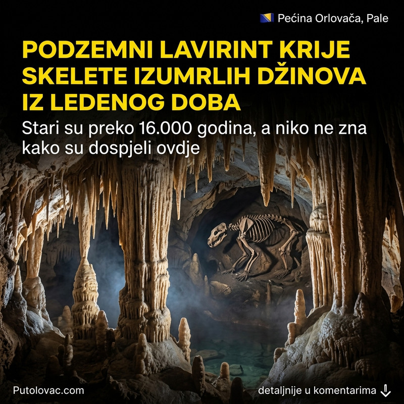 MISTERIJA LEDENOG DOBA: Šta to skriva podzemni lavirint nadomak Sarajeva?! 😱🐻