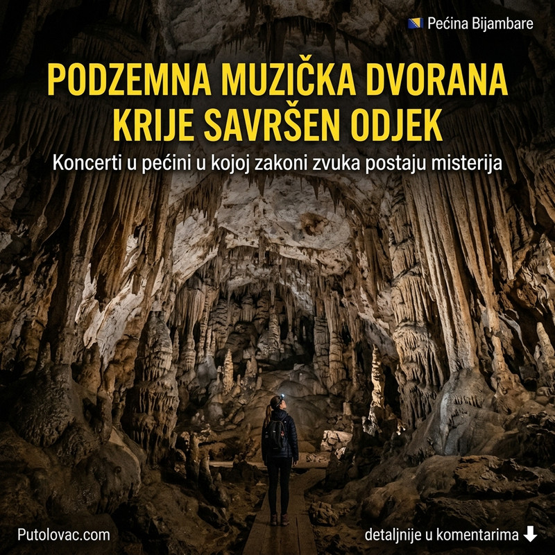 DA LI JE OVO MESTO SA NAJBOLJOM AKUSTIKOM NA SVETU? Pećina u BiH krije dvoranu sa prirodnim fenomenom koji morate čuti! 😱🎶